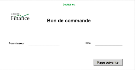 Pulsante Pagina successiva nella parte inferiore del modulo.