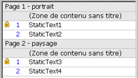 Icona a forma di lucchetto visibile sulla scheda Pagine master