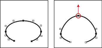 Choosing reshape and draghandle