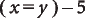 均等分配の対象に選択した式 - 例 2
