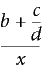 指数変換を使用して選択した式 2 で除算を乗算に変換する