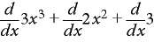 選択した式に第 1 レベルで微分係数を演算後