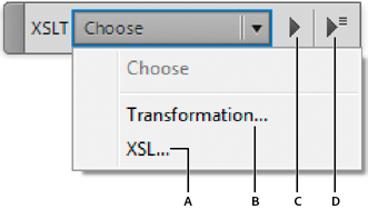 FrameMaker の XSLT ツールバー