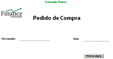 O botão Próxima página na parte inferior do formulário.