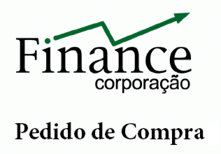 O título Pedido de compra aparece sob o logotipo